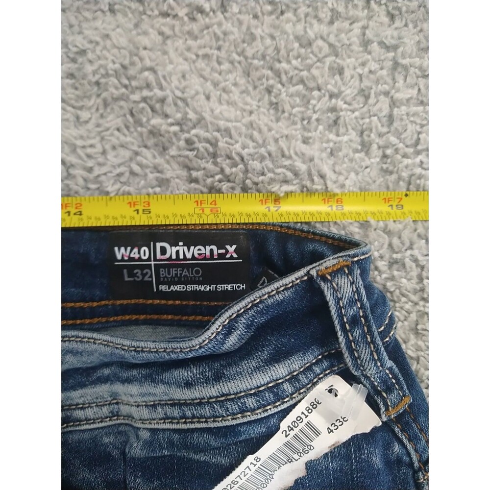 David Bitton Mens Jeans 40/32 Distressed Y2k - Picture 5 of 9